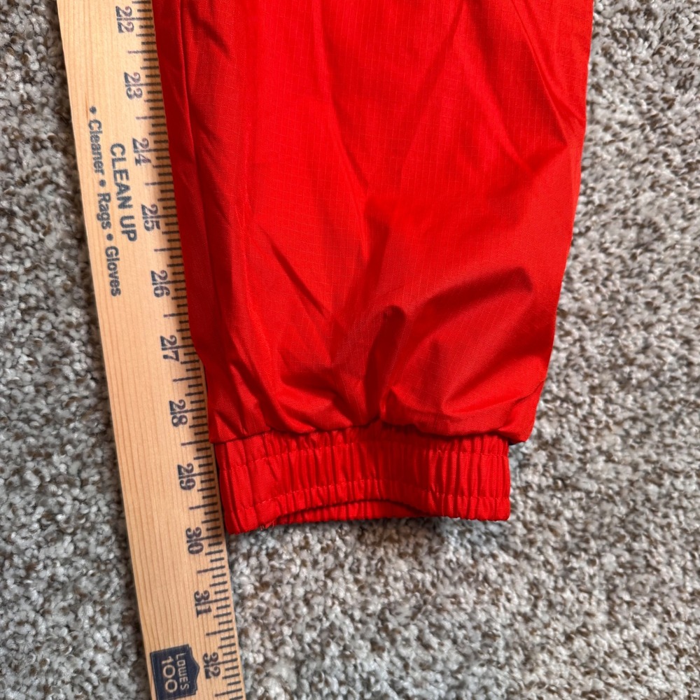 Adidas Men's‎ Small Track Pants Red Colorful Trefoil Logo Stripes - Picture 5 of 8
